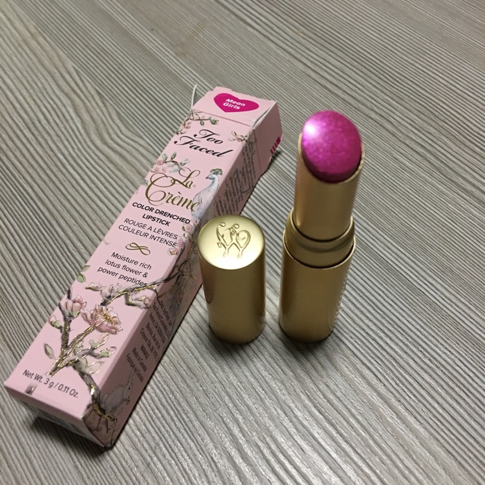 Too Faced Le Creme Lipstick in Mean Girls